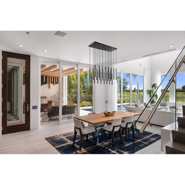 Z-Lite 23.75" High Forest 23 Light Linear Chandelier image 16