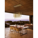 Z-Lite 23.75" High Forest 23 Light Linear Chandelier image 17