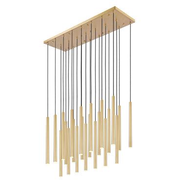 Z-Lite 23.75" High Forest 23 Light Linear Chandelier image 2