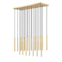 Z-Lite 23.75" High Forest 23 Light Linear Chandelier image 8