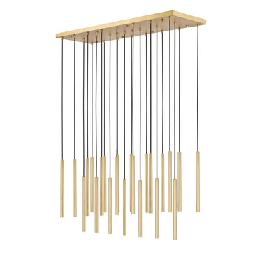 Z-Lite 23.75" High Forest 23 Light Linear Chandelier image 8