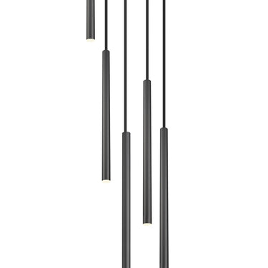 Z-Lite 23.75" High Forest 5 Light Chandelier image 10