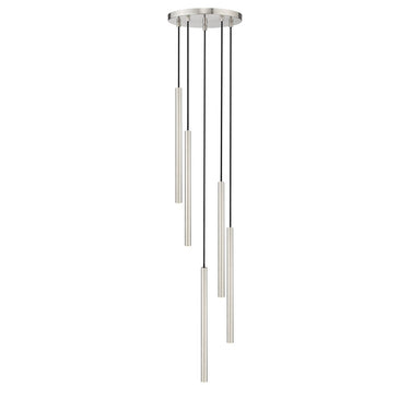 Z-Lite 23.75" High Forest 5 Light Chandelier image 6