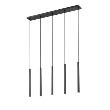 Z-Lite 23.75" High Forest 5 Light Linear Chandelier image 13