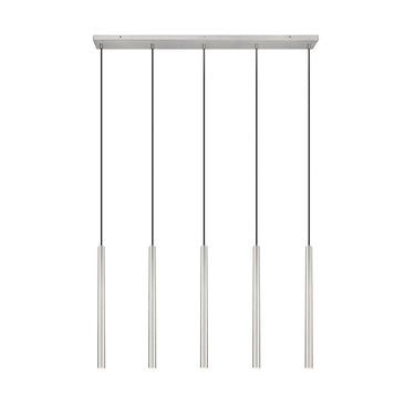 Z-Lite 23.75" High Forest 5 Light Linear Chandelier image 3