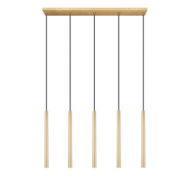 Z-Lite 23.75" High Forest 5 Light Linear Chandelier image 5