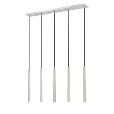 Z-Lite 23.75" High Forest 5 Light Linear Chandelier image 6