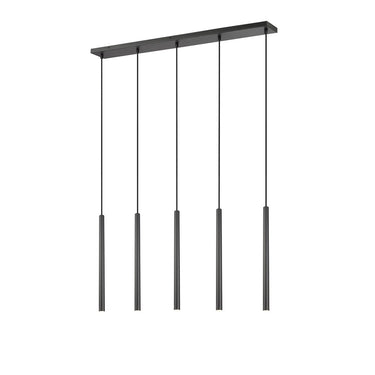 Z-Lite 23.75" High Forest 5 Light Linear Chandelier image 7