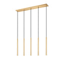 Z-Lite 23.75" High Forest 5 Light Linear Chandelier image 8