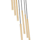 Z-Lite 23.75" High Forest 7 Light Chandelier image 11