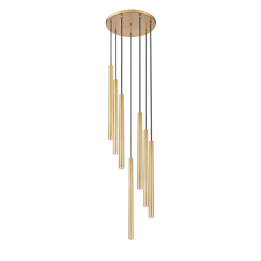 Z-Lite 23.75" High Forest 7 Light Chandelier image 14
