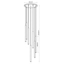 Z-Lite 23.75" High Forest 7 Light Chandelier image 21