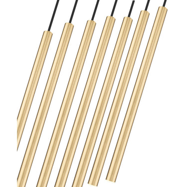 Z-Lite 23.75" High Forest 7 Light Linear Chandelier image 11