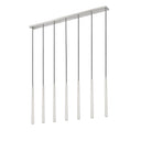 Z-Lite 23.75" High Forest 7 Light Linear Chandelier image 12