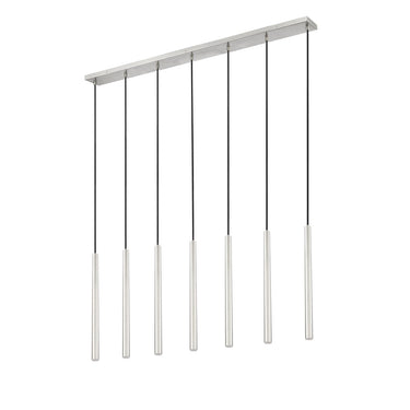 Z-Lite 23.75" High Forest 7 Light Linear Chandelier image 12