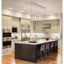 Z-Lite 23.75" High Forest 7 Light Linear Chandelier image 15