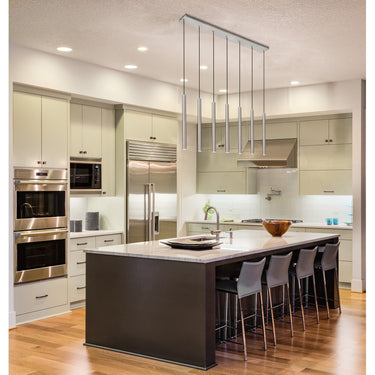 Z-Lite 23.75" High Forest 7 Light Linear Chandelier image 15