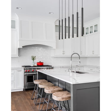 Z-Lite 23.75" High Forest 7 Light Linear Chandelier image 16