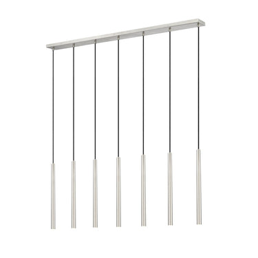 Z-Lite 23.75" High Forest 7 Light Linear Chandelier image 6