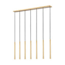 Z-Lite 23.75" High Forest 7 Light Linear Chandelier image 8