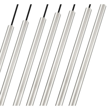 Z-Lite 23.75" High Forest 7 Light Linear Chandelier image 9