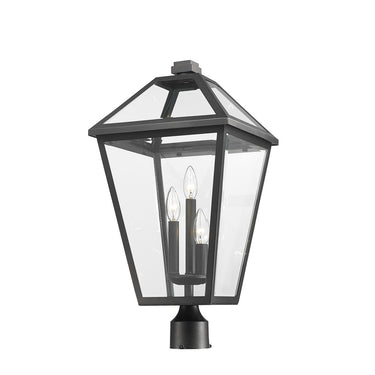 Z-Lite 23.75" High Talbot 3 Light Outdoor Post Mount Fixture image 2