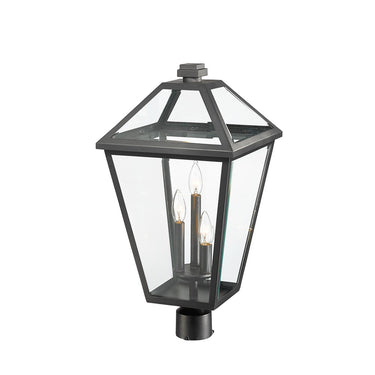 Z-Lite 23.75" High Talbot 3 Light Outdoor Post Mount Fixture image 4