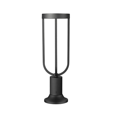 Z-Lite 23" High Leland 1 Light Outdoor Pier Mounted Fixture image 1