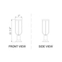 Z-Lite 23" High Leland 1 Light Outdoor Pier Mounted Fixture image 7
