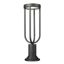 Z-Lite 23" High Leland 1 Light Outdoor Pier Mounted Fixture image