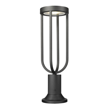 Z-Lite 23" High Leland 1 Light Outdoor Pier Mounted Fixture image