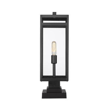 Z-Lite 23" High Nuri 1 Light Outdoor Pier Mounted Fixture image 1