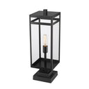 Z-Lite 23" High Nuri 1 Light Outdoor Pier Mounted Fixture image 2