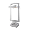 Z-Lite 24.25" High Luttrel 1 Light Outdoor Pier Mounted Fixture image 1
