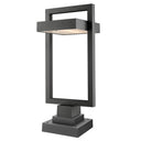 Z-Lite 24.25" High Luttrel 1 Light Outdoor Pier Mounted Fixture image