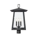 Z-Lite 24.25" High Rainer 4 Light Outdoor Post Mount Fixture image 1
