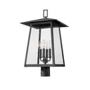 Z-Lite 24.25" High Rainer 4 Light Outdoor Post Mount Fixture image 4