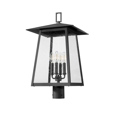 Z-Lite 24.25" High Rainer 4 Light Outdoor Post Mount Fixture image 4
