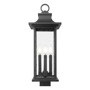Z-Lite 24.5" High Tiberius 4 Light Outdoor Post Mount Fixture image 2