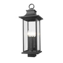 Z-Lite 24.5" High Tiberius 4 Light Outdoor Post Mount Fixture image