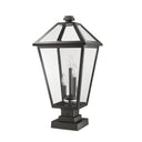 Z-Lite 24.75" High Talbot 3 Light Outdoor Pier Mounted Fixture image 8