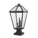 Z-Lite 24.75" High Talbot 3 Light Outdoor Pier Mounted Fixture image 9