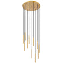 Z-Lite 24" Forest Steel 11 Light Chandelier image 2