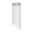 Z-Lite 24" Forest Steel 11 Light Chandelier image 3