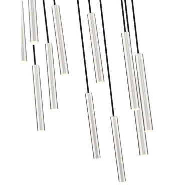 Z-Lite 24" Forest Steel 11 Light Chandelier image 9