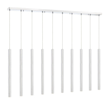 Z-Lite 24" High Forest 10 Light Linear Chandelier image 10