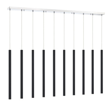 Z-Lite 24" High Forest 10 Light Linear Chandelier image 11