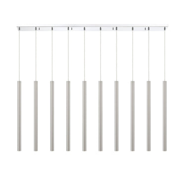 Z-Lite 24" High Forest 10 Light Linear Chandelier image 13