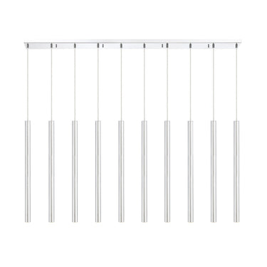 Z-Lite 24" High Forest 10 Light Linear Chandelier image 14