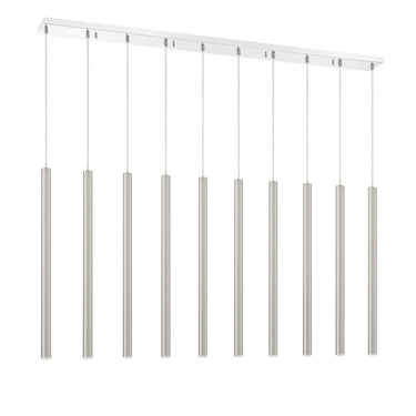 Z-Lite 24" High Forest 10 Light Linear Chandelier image 17